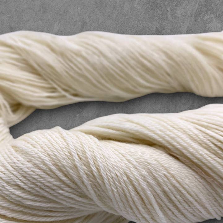 Rooster Undyed Yarns - Wholesale Yarn - Undyed Yarn: Superwash Merino 4 Ply Knitting Yarn