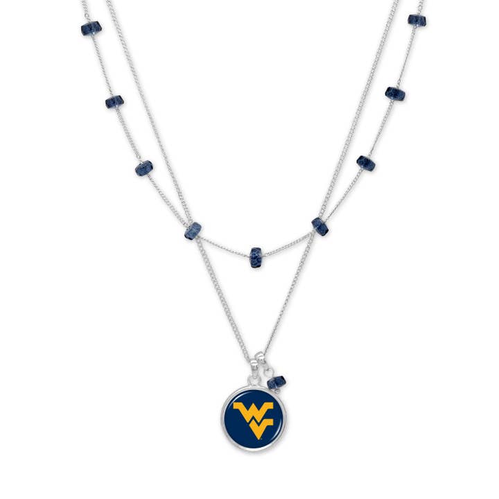 West Virginia Mountaineers Ivy Necklace for wholesale by From The Heart