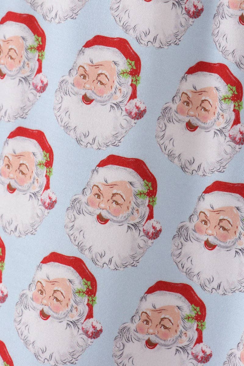 Aspen Rain Boutique - Wholesale Sleepwear Bottom - Men's - Blue christmas santa claus men pajamas pants2