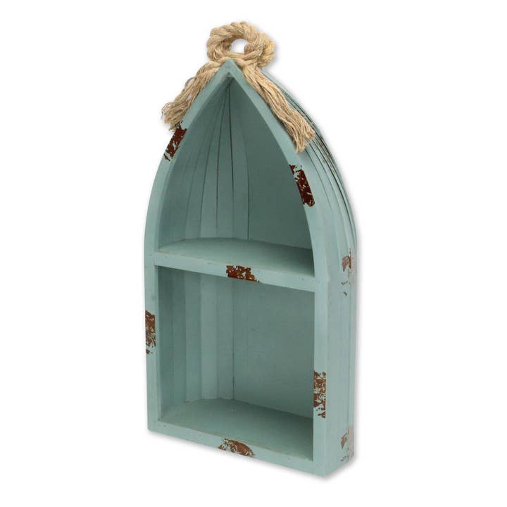 Cheungs Home Decor - Wholesale Free Standing Shelf - Juniper Canoe Style Shelf8