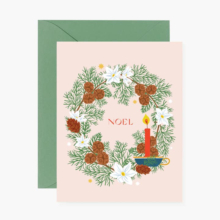NOEL | greeting card for wholesale by Botanica Paper Co.