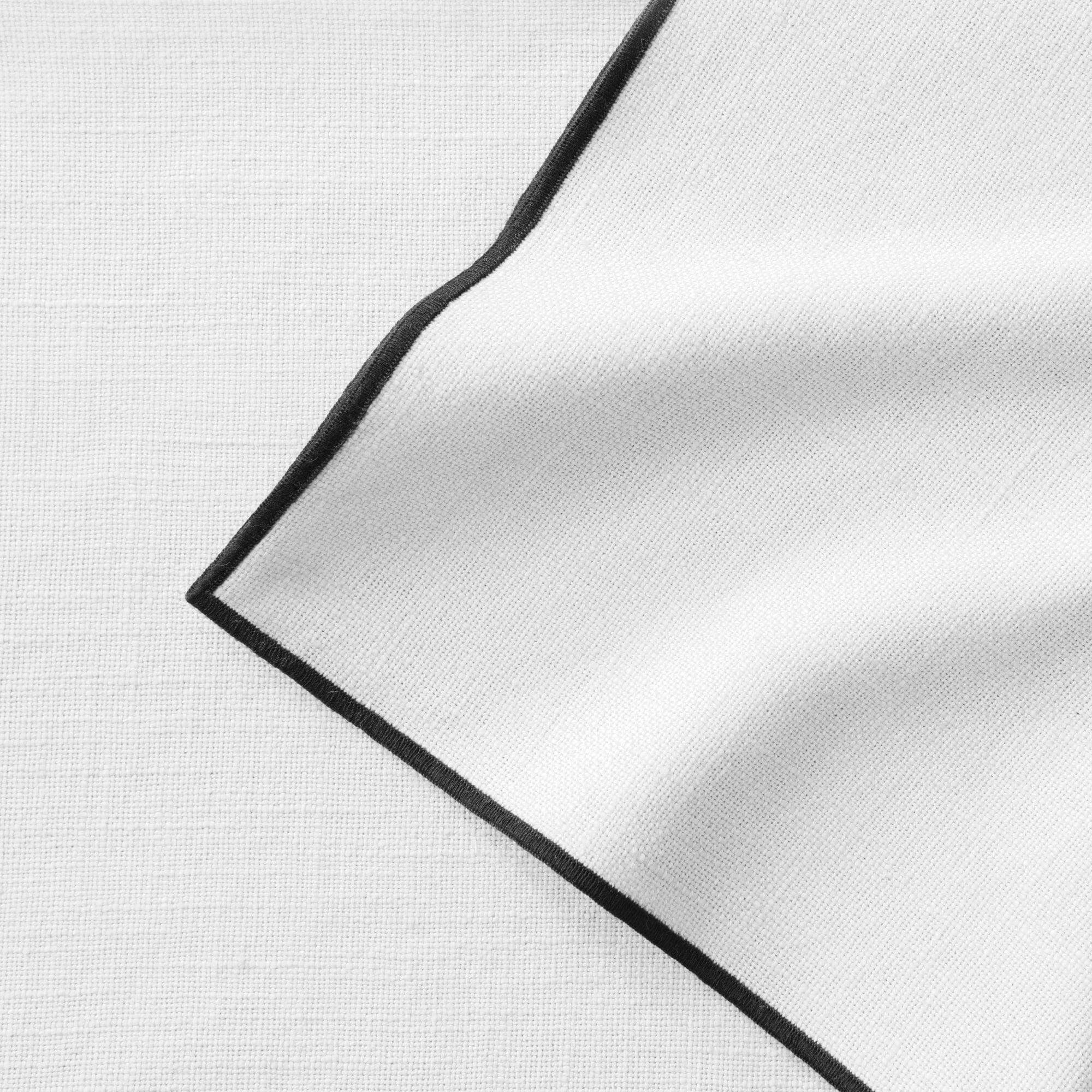 Threadmade Home - Wholesale Dinner & Cloth Napkin - Villeroy and Boch Manufacture Rock Merrow Stitch Cotton Napkin, Set of 47