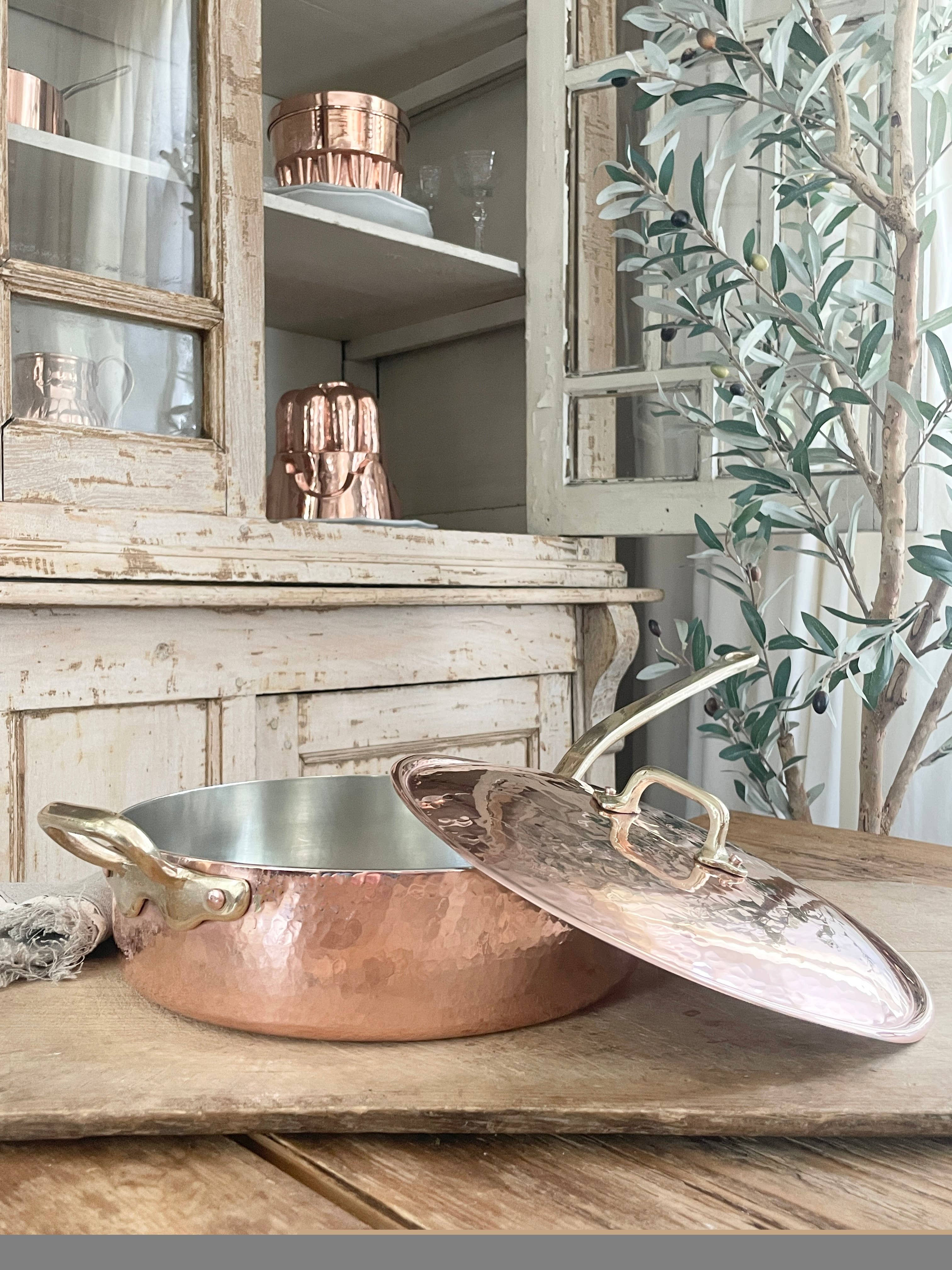 Coppermill Kitchen LLC - Wholesale Cooking Pot - Coppermill Kitchen Vintage Inspired Large Saute3