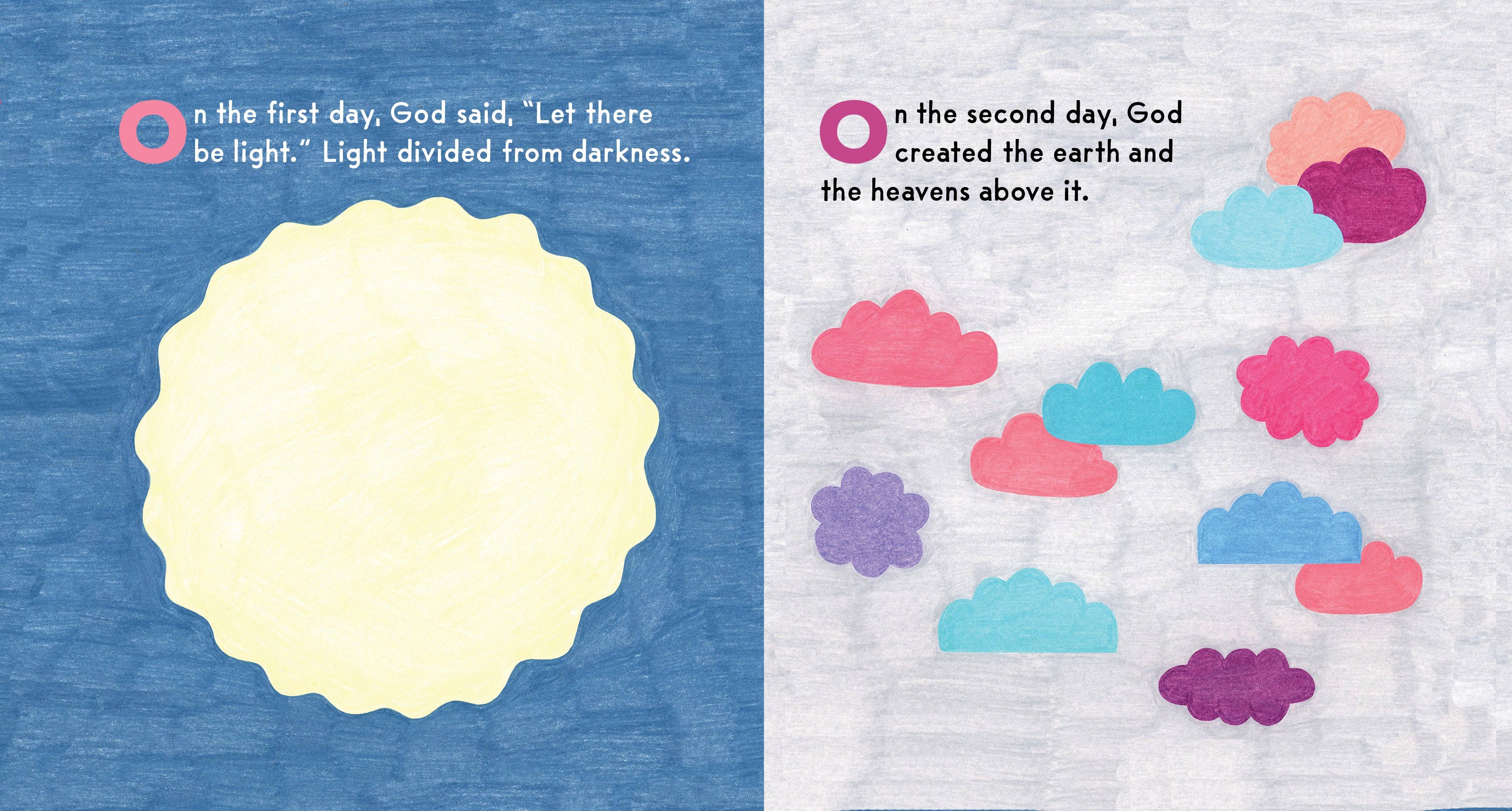 Bushel & Peck Books – Engroshandel Bog til babyer og småbørn (0-2) – Bibel Badebøger: Skabelsen: En farveskiftende badebog3