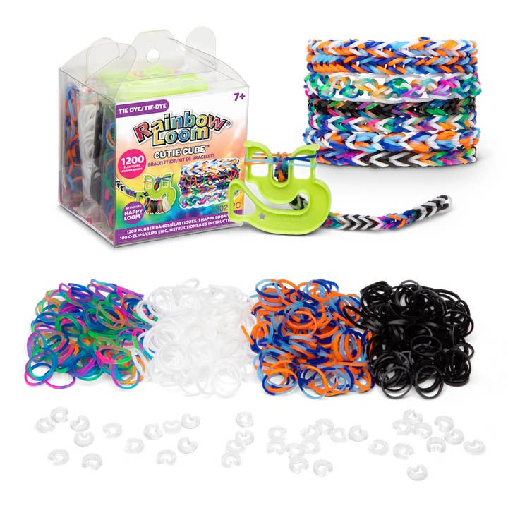 Tie Dye Cutie Cube for wholesale by Rainbow Loom
