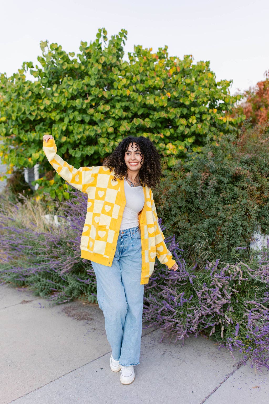 Taby Originals - Wholesale Cardigan - Women's - TABY ORIGINAL: Radical Self Love Cardigan In YELLOW*** Sizes XS-5X!***2