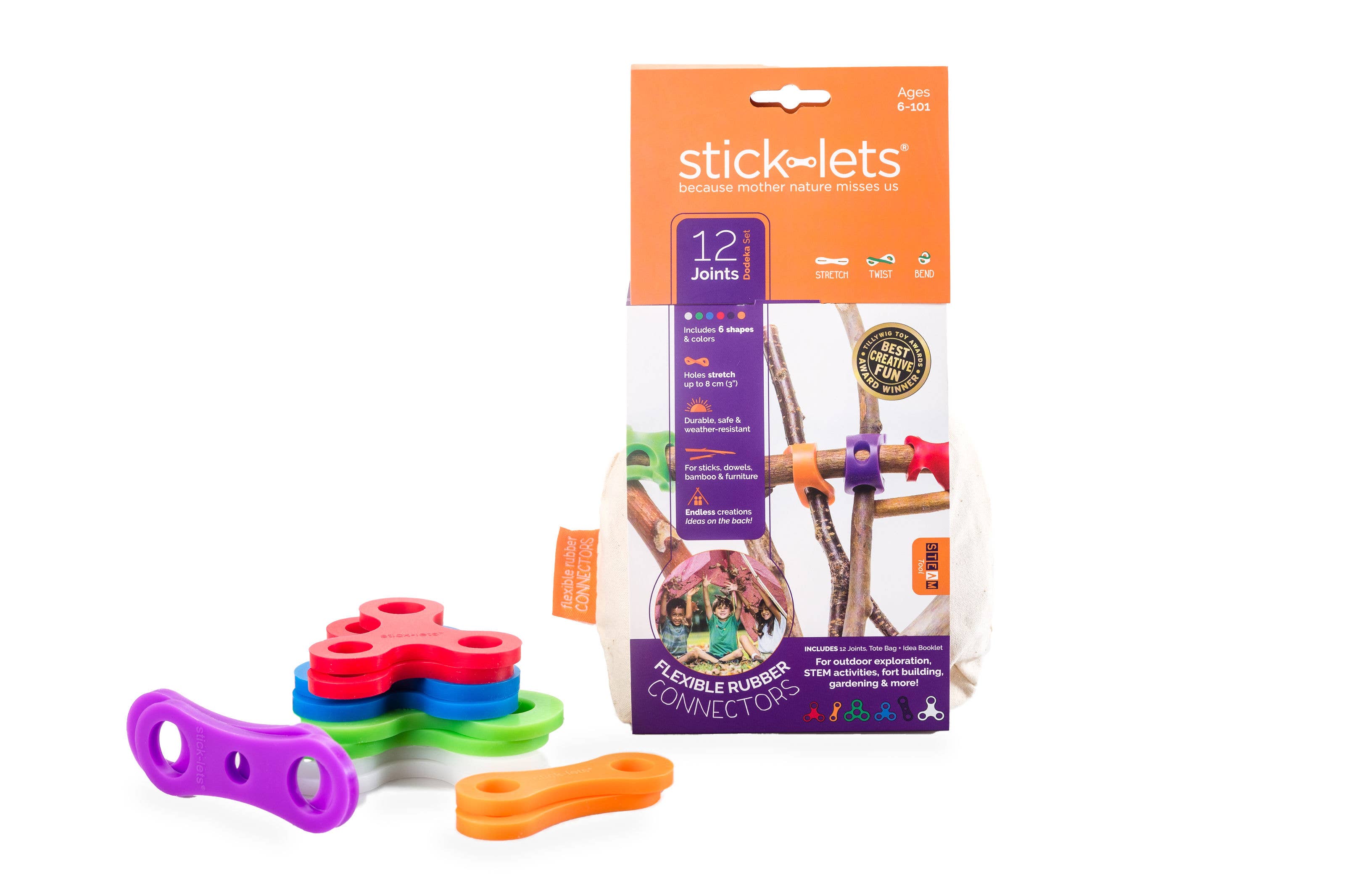 Stick-Lets Mega Fort STEM Set – The Sensory Site