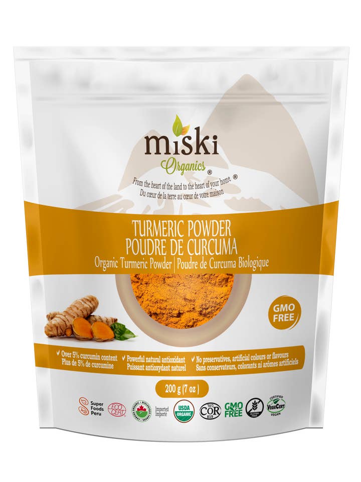 Organic Turmeric Powder for wholesale by Miski Organics