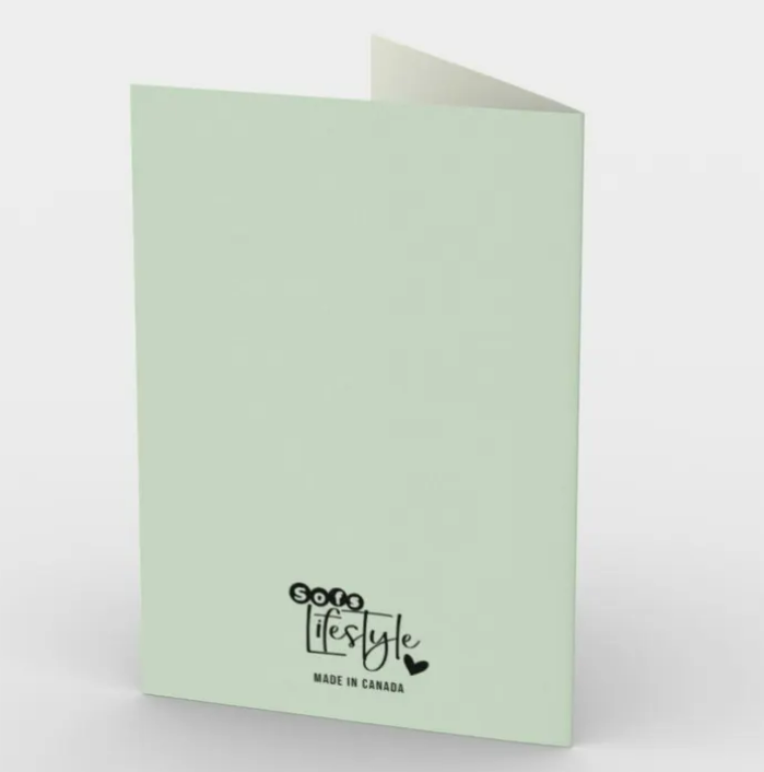 Sofs Designs - Wholesale Everyday Greeting Card - Greeting cards for Ski lovers Vintage style art -See options6