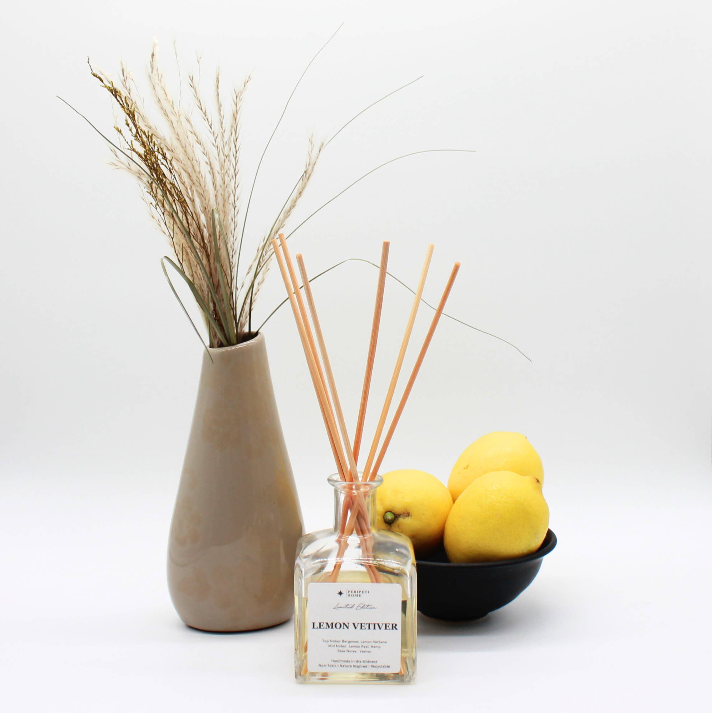 Peripeti Home - Wholesale Reed Diffuser - Reed Diffuser for Flame Free Home Fragrance, Non-Toxic6