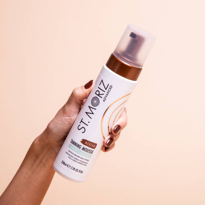 BLIII Holding - Wholesale Self-Tanner - NEW St. Moriz tanning color correct mousse medium 7.78 fl oz