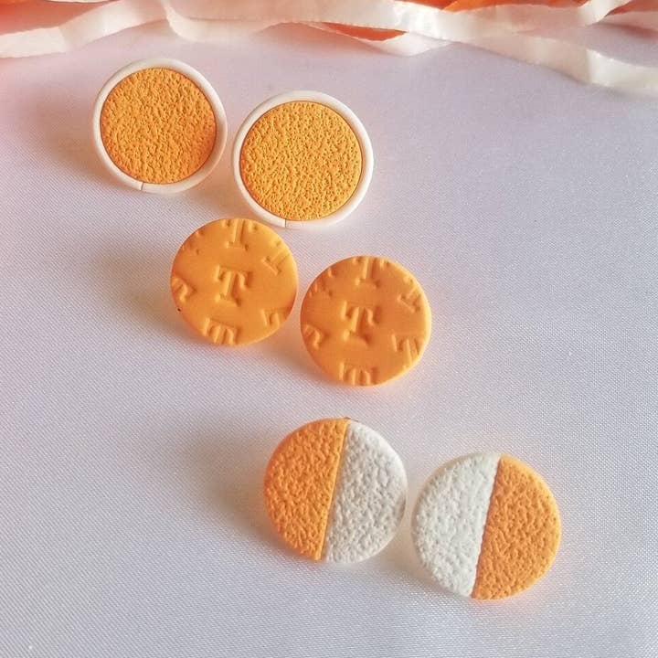 That Clay Girl Co. - Wholesale Stud/Post Earrings - Polymer Clay Earrings | Stud Pack | UTK | Vols | 3 Pack Stud0