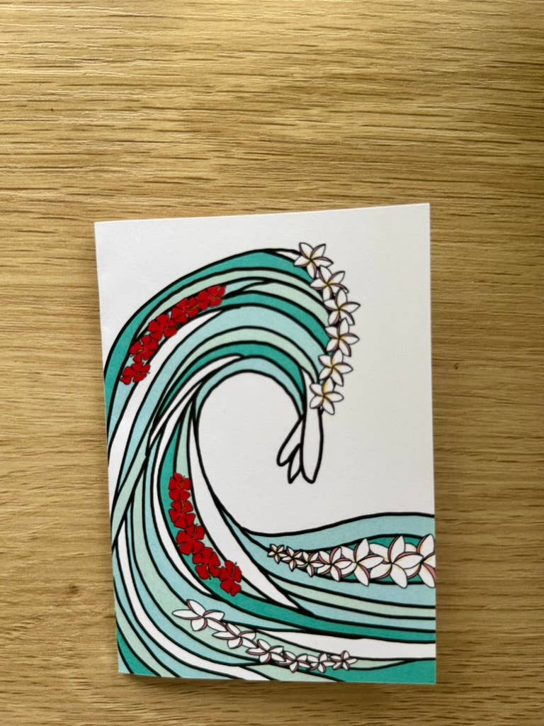 Sierra Rehrer Designs - Wholesale Season's Greetings Card - Winter Waves Card3