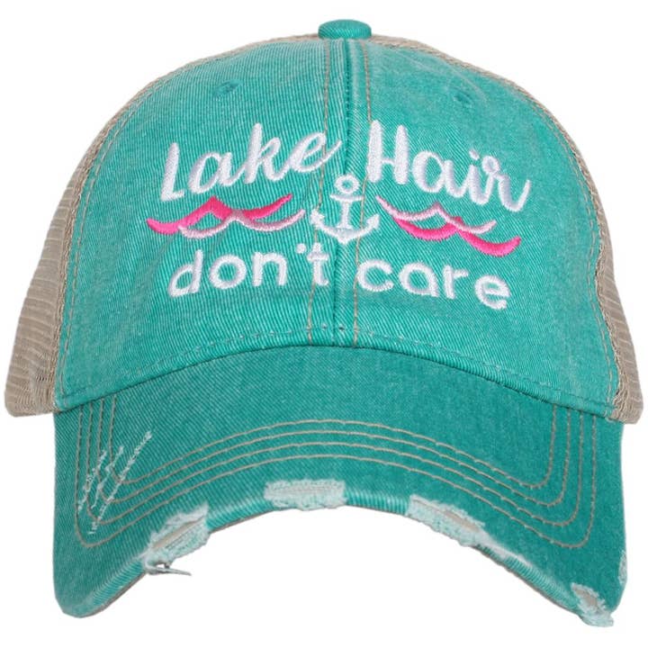 Katydid - Wholesale Truckerpet - Dames - Lake Hair Don't Care Wave Trucker Hat