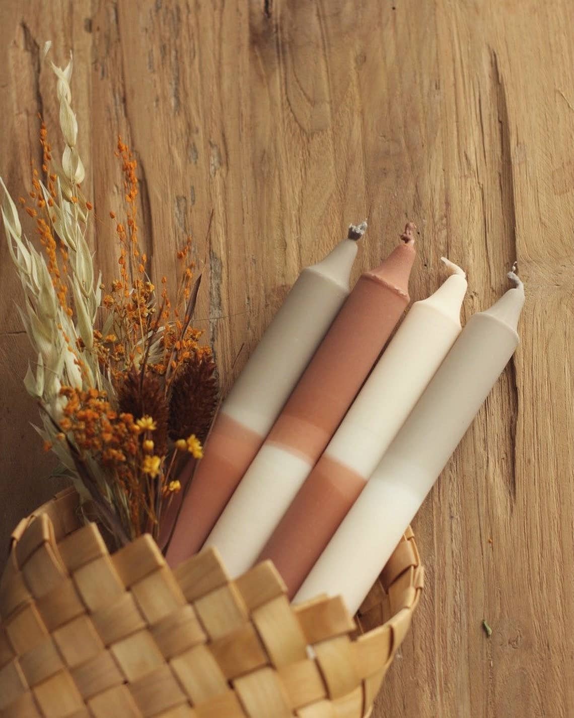 Miss Wildhorse - Wholesale Taps toelopende kaars/kandelaar - Dip Dye Kaarsen *Host*3