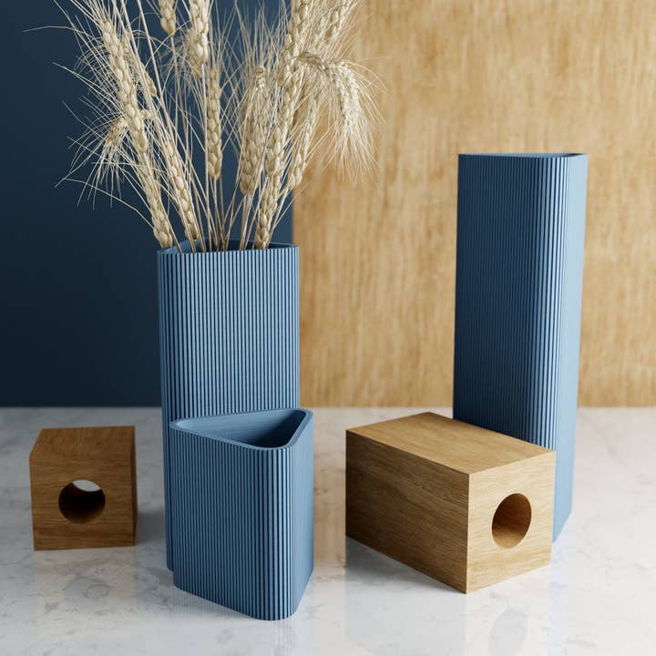 Modernized Pottery - Wholesale Vase - TRIANGLE Vase4