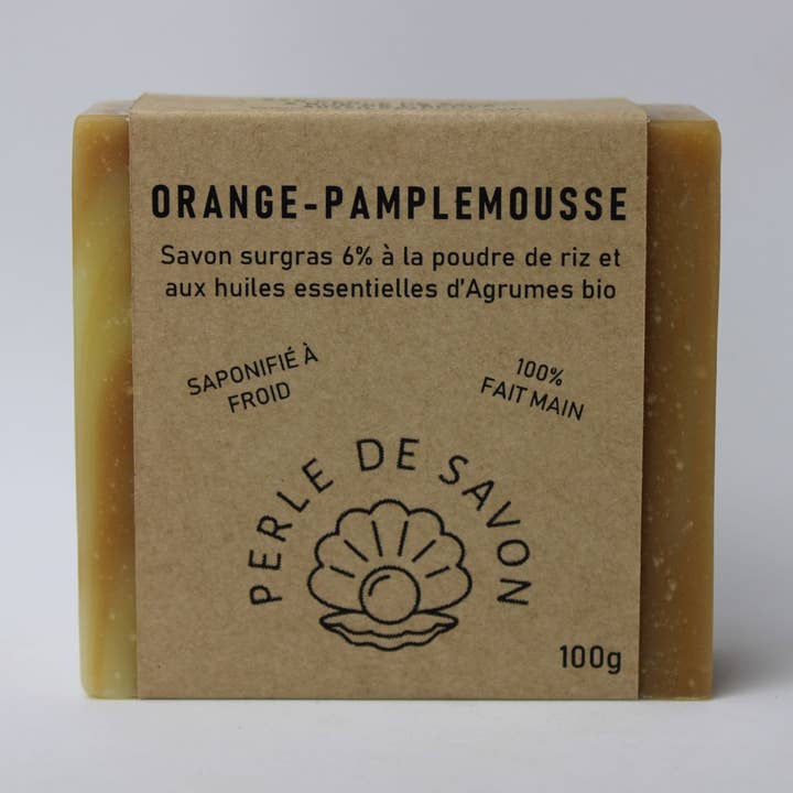 Perle de Savon - Wholesale Bar Soap - Orange-Grapefruit soap0