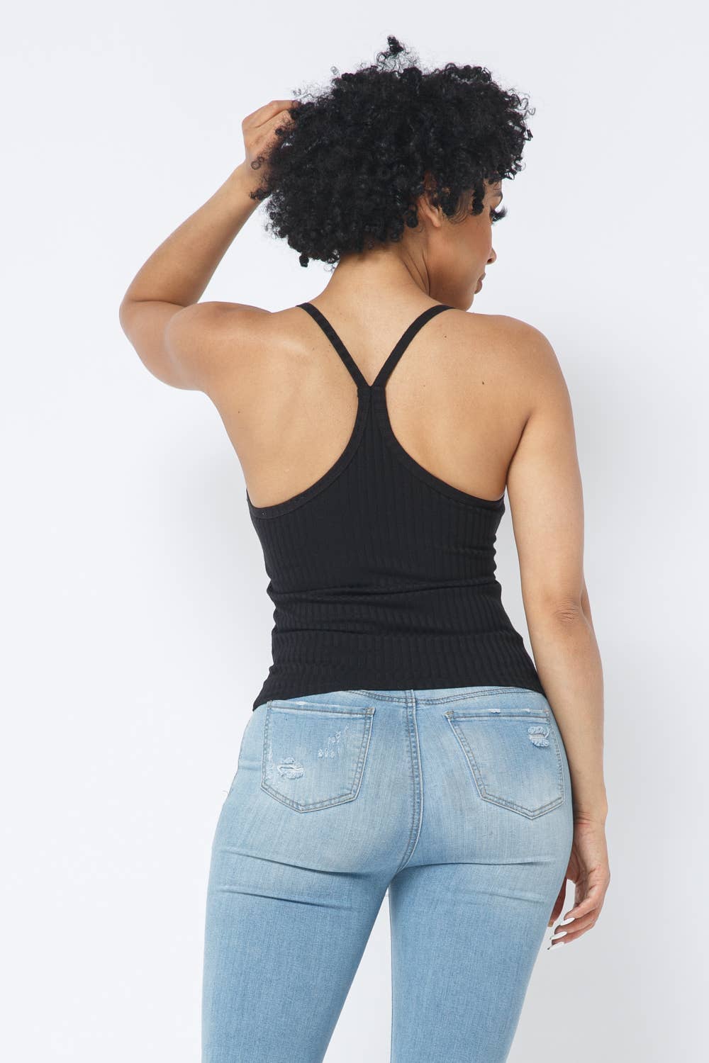 Julia by LoveJ - Wholesale Tank Top - Women's - Rib Racer Back Sleeveless Tank Top1