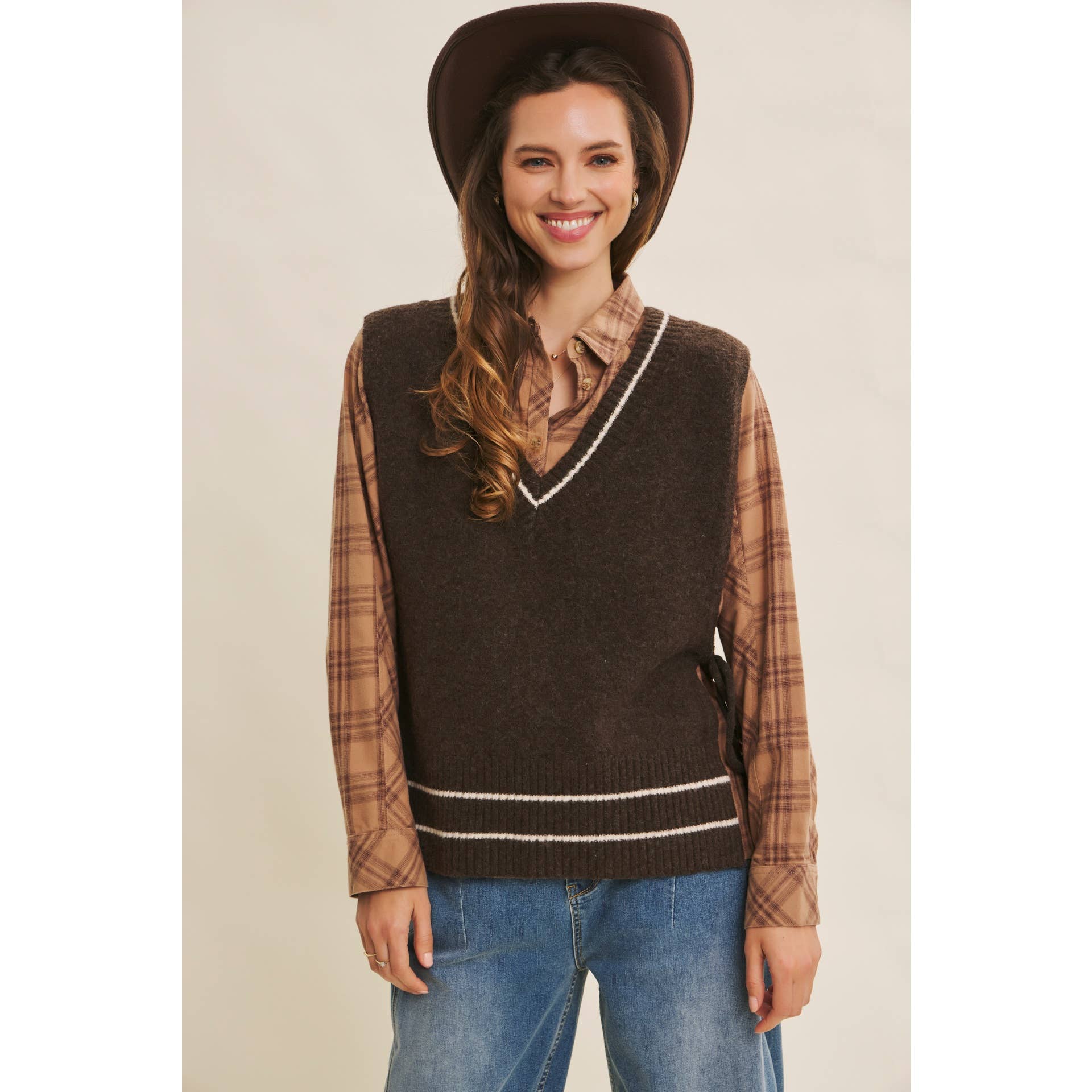 in february - Wholesale Outerwear Poncho - Women's - ECO-FRIENDLY EFFORTLESSLY ESSENTIAL SWEATER PONCHO VEST23