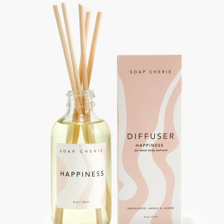 SOAP CHERIE - Wholesale Reed Diffuser - Diffuser Happiness0