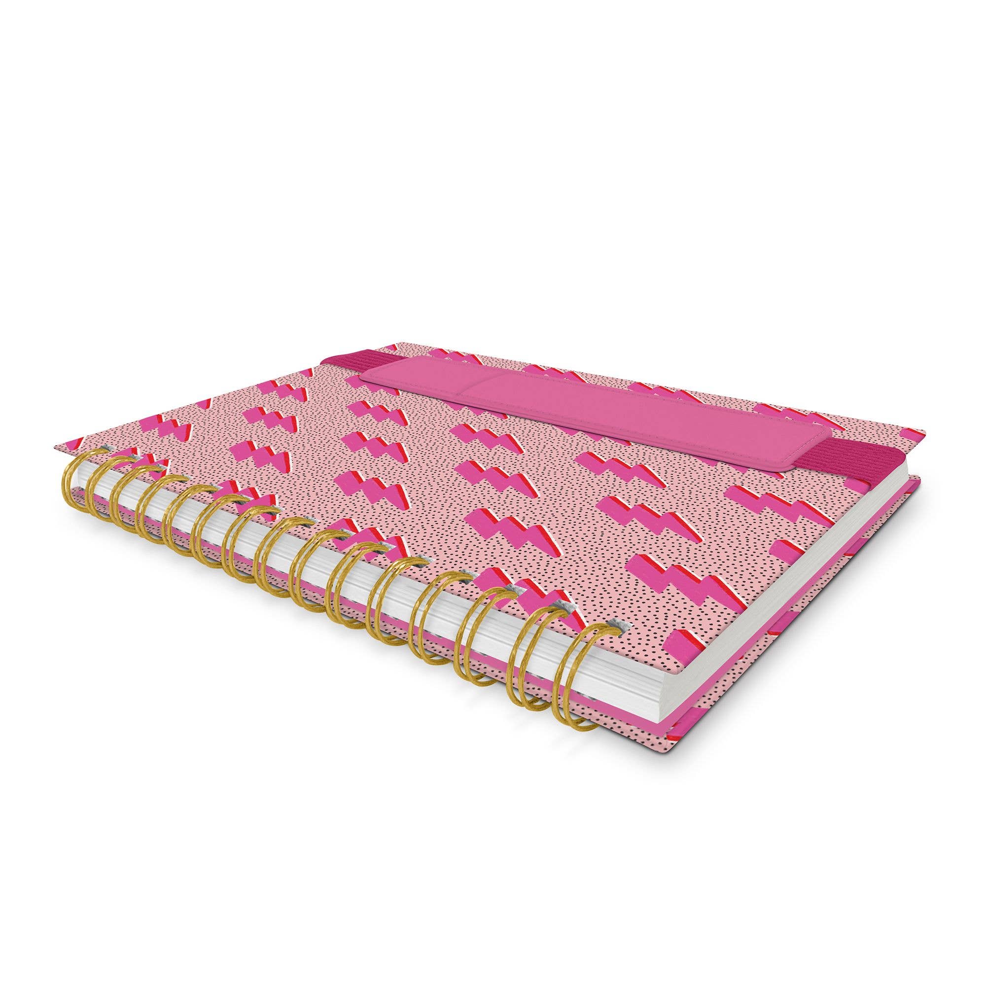 Studio Oh! - Wholesale Notebook - Charged Up Oliver Notebook with Pen Pocket3