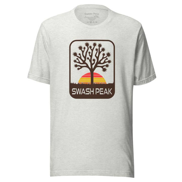 Maglietta Unisex Swash Peak Joshua Tree per la vendita all'ingrosso da parte di Swash Peak