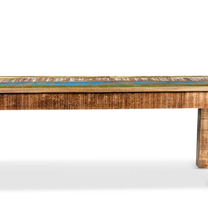 Timbergirl Suman Rustic Multicolor Bench - 50" for wholesale by Timbergirl