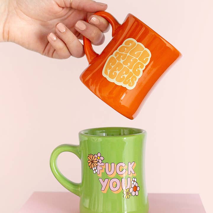 Talking Out of Turn - Wholesale Coffee Mug - Diner Mugs