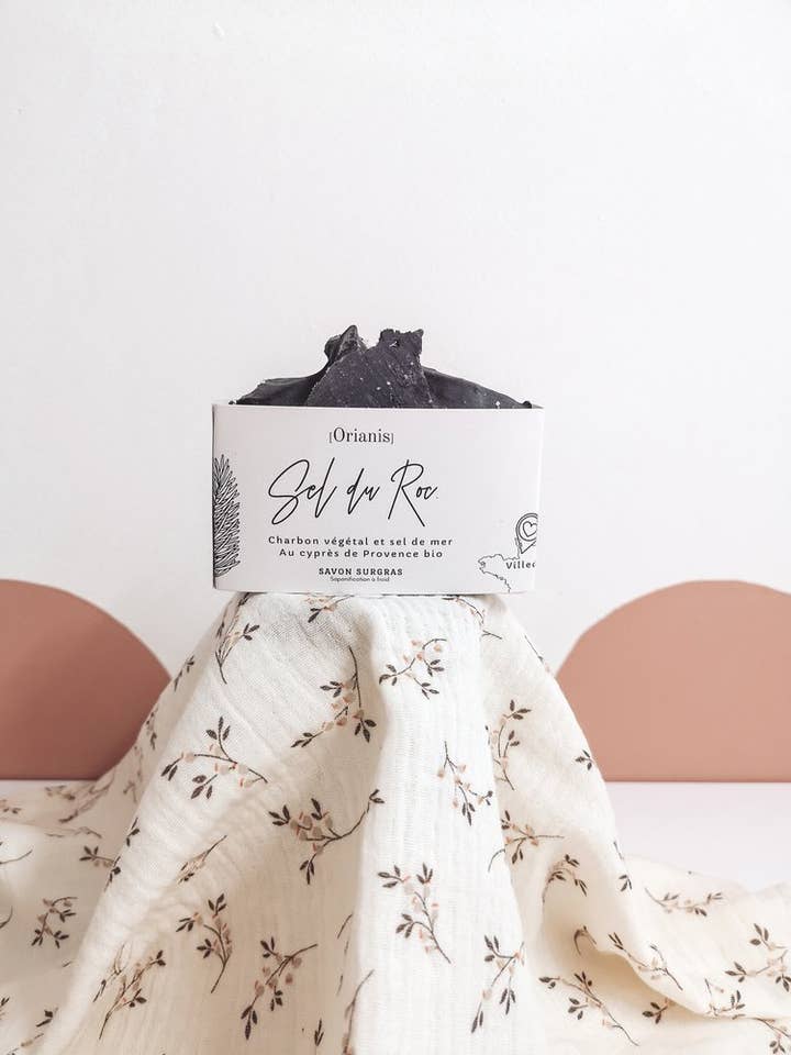 Rock Salt Soap for wholesale by Savonnerie Orianis