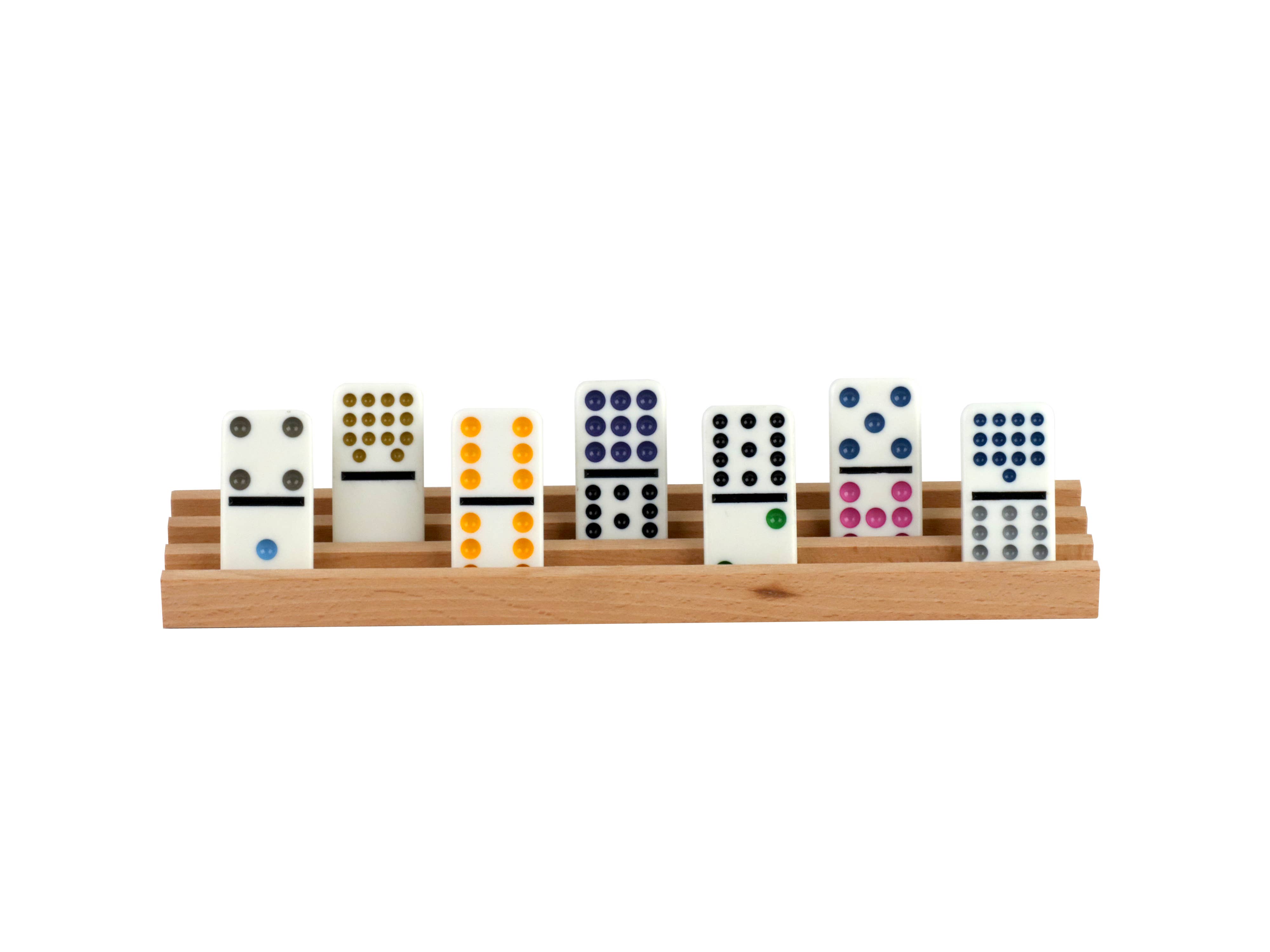 Regal Games - Wholesale Dominoes - Wooden Domino Trays  (set of 4)2