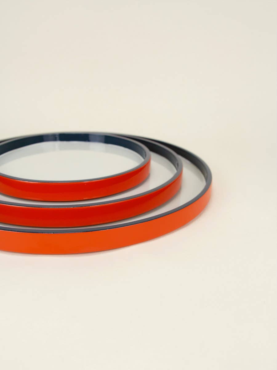 rivêt - L'Indochineur - Wholesale Decorative Tray - Lune culminante round trays (set of 3, S M L)1
