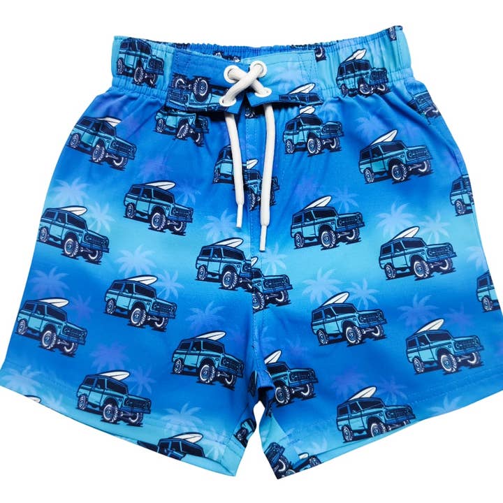BD51125-TURQ Surf Paradise Board Shorts for wholesale by 🤍Baby Steps and Mish Kids