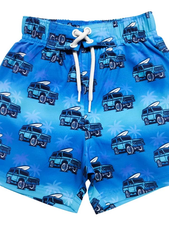 BD51125-TURQ Surf Paradise Board Shorts for wholesale by 🤍Baby Steps and Mish Kids