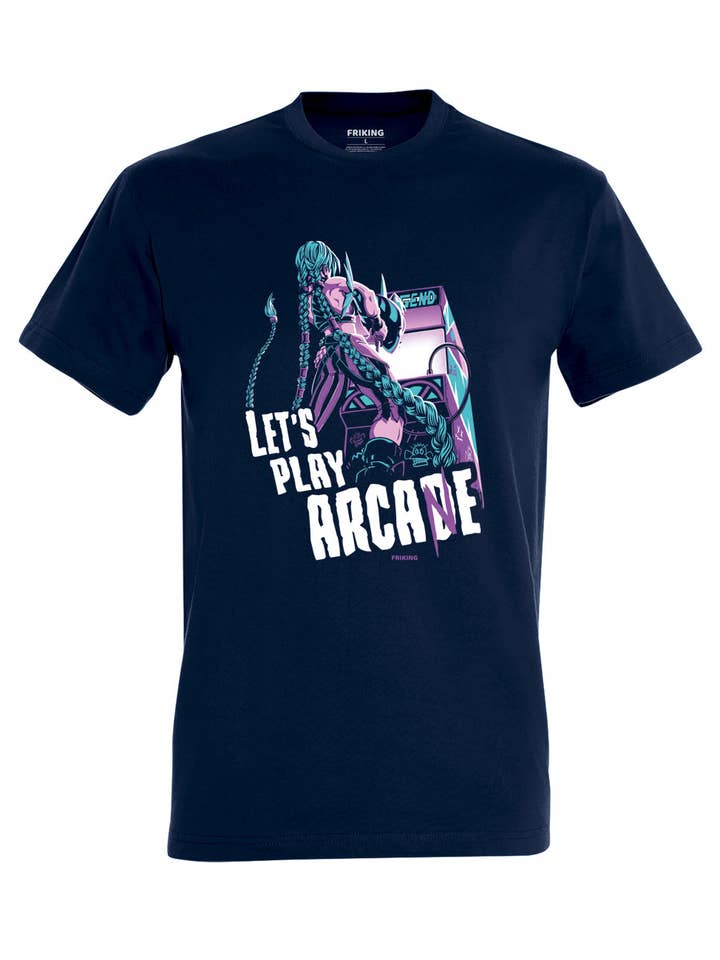 Giochiamo arcade - 287 (Taglie 4XL e 5XL) per la vendita all'ingrosso da parte di FRIKING STYLE