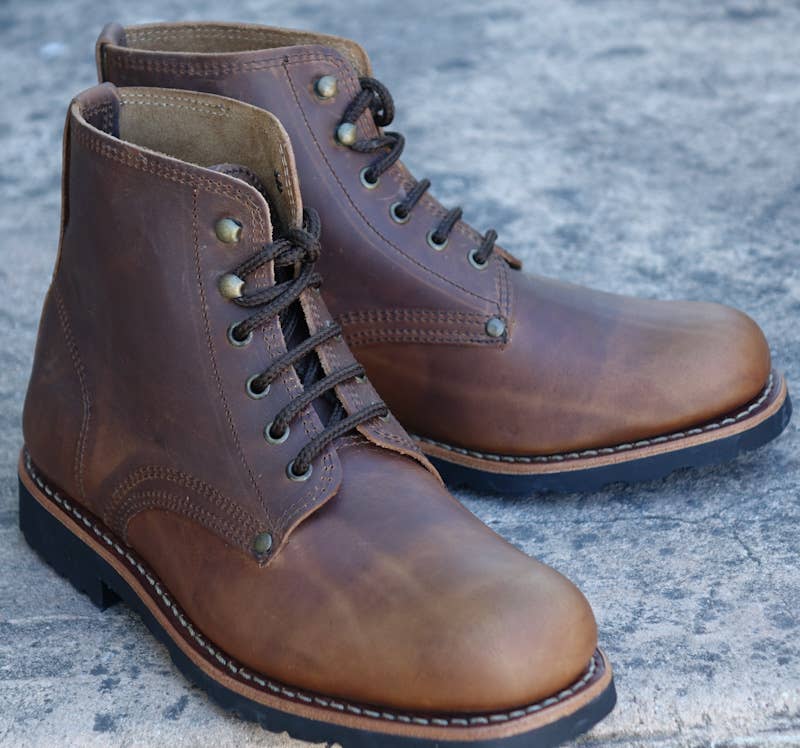 By The Mountain - Portuguese Handmade Footwear - Wholesale Combat/Military Boots - Men's - Triglav Leather Lace-up  Boots5