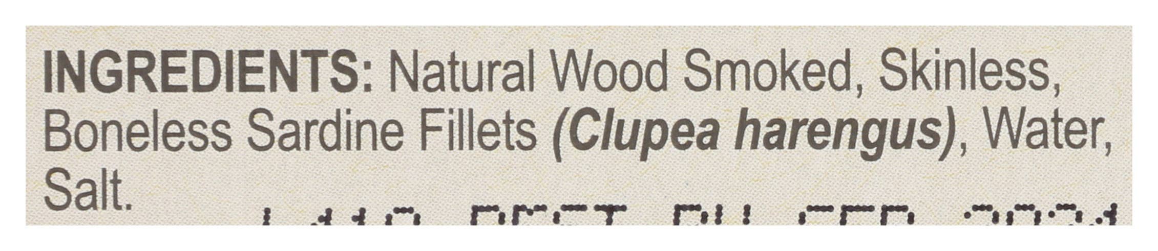 Sanniti - Wholesale Tinned Fish - BAR HARBOR  SMOKED SARDINES-SKINLESS/BONELESS1
