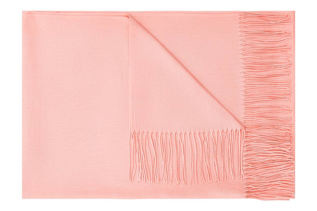 Aavion - Wholesale Scarf - Women's - Super Soft Plain Tassel Scarf Classic Wrap 200 cm x 65 cm17