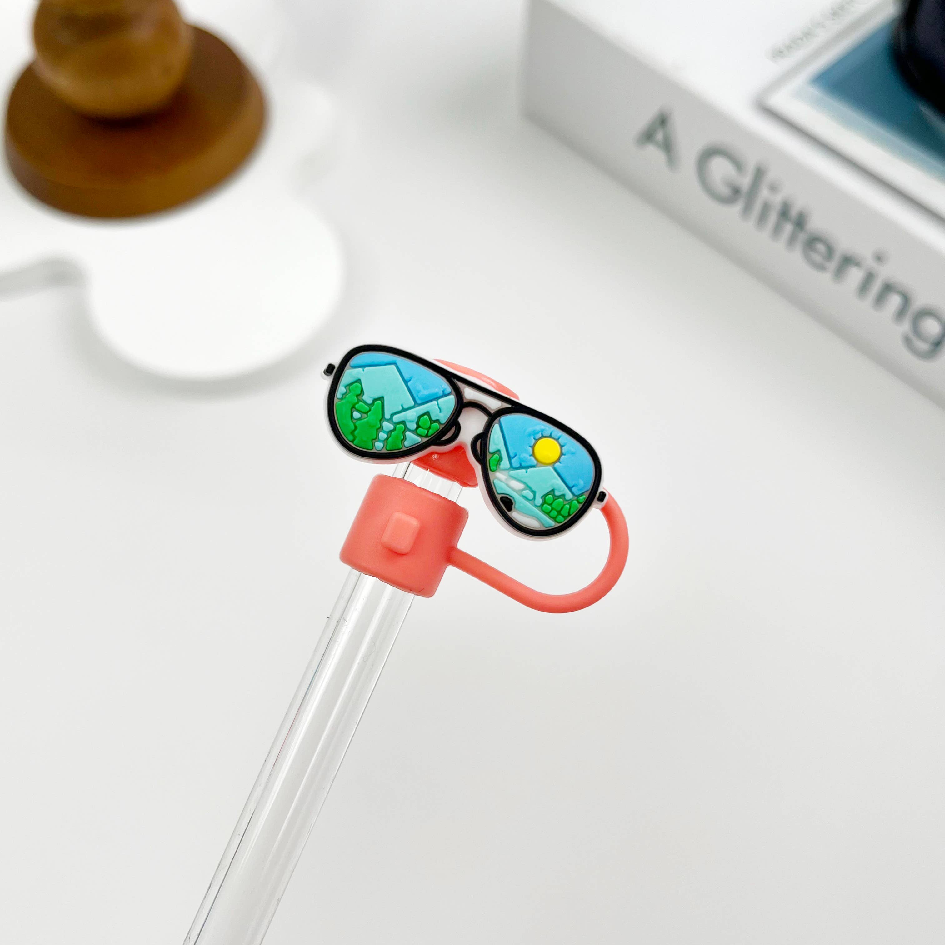 SoapElenGlen - Wholesale Drinking Straw - Cute Cartoon Straw Toppers Fun Straw Cover3