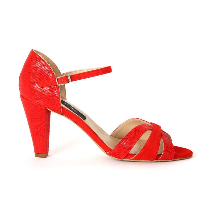 Sandale Grace Rouge Piment pour la vente par Aymee