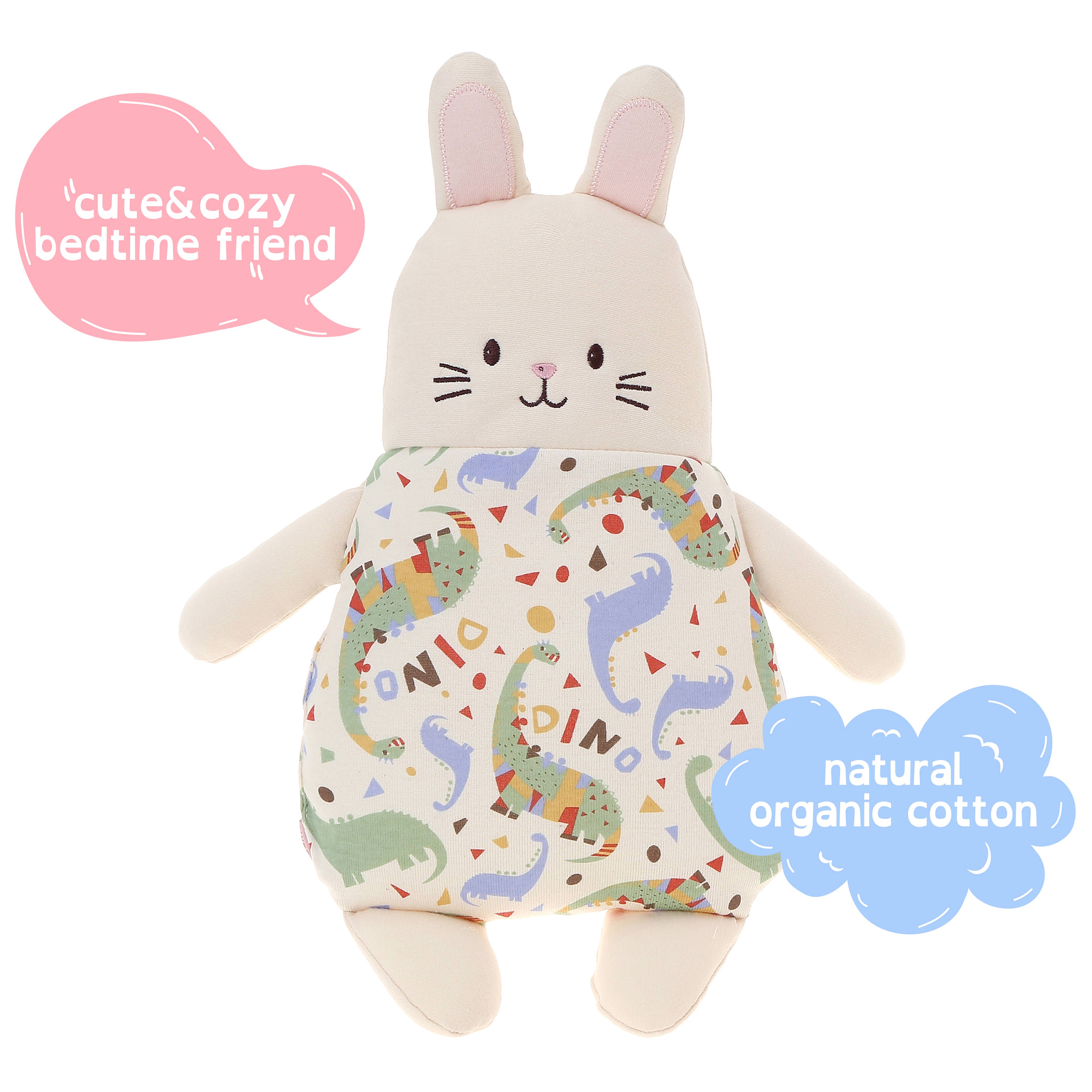 WithOrganic - Wholesale Sleepwear Set - Kids - Organic Pajama Set with Matching Security Doll - Dinosaur3