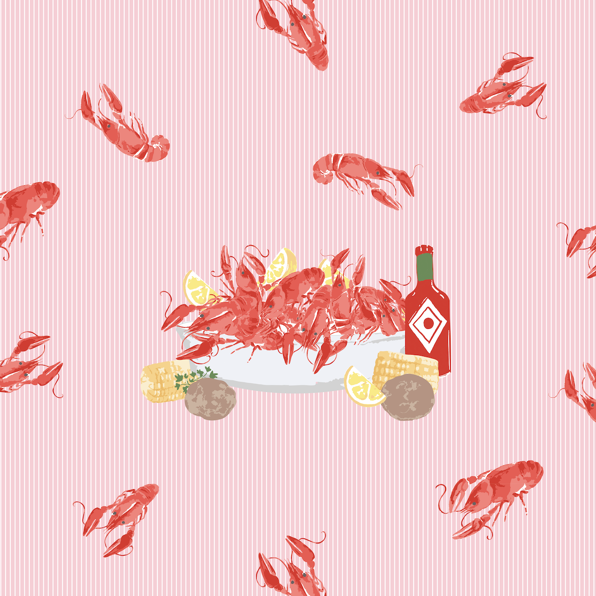 The Royal Standard – Großhandel Schlafanzughose – Damen – Ca C'est Bon Schlafhose   Hellrosa/Mehrfarbig   -Sortiert.3