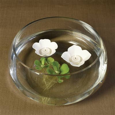 HomArt - Wholesale Candle Holder - Hibiscus Floating Tealight Holder