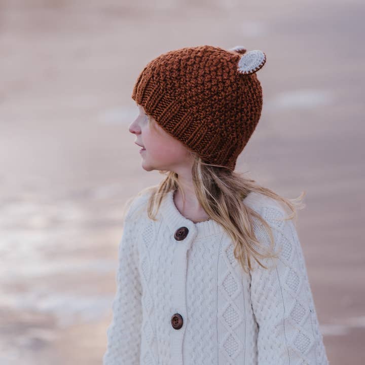 Acorn Kids - Wholesale Beanie - Kids - Bear Beanie