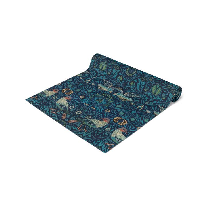 Willy Morris Home Emporium - Wholesale Table runner - Table Runner inspired by William Morris - Bluebird Collection8
