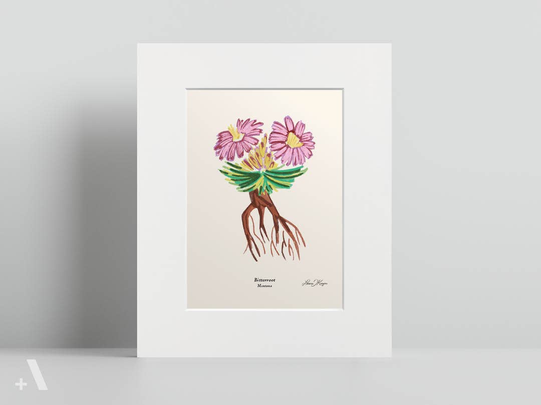Addvent - Wholesale Art Print - US State Flowers / Small Art Prints25