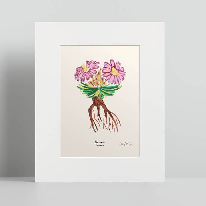 Addvent - Wholesale Art Print - US State Flowers / Small Art Prints25