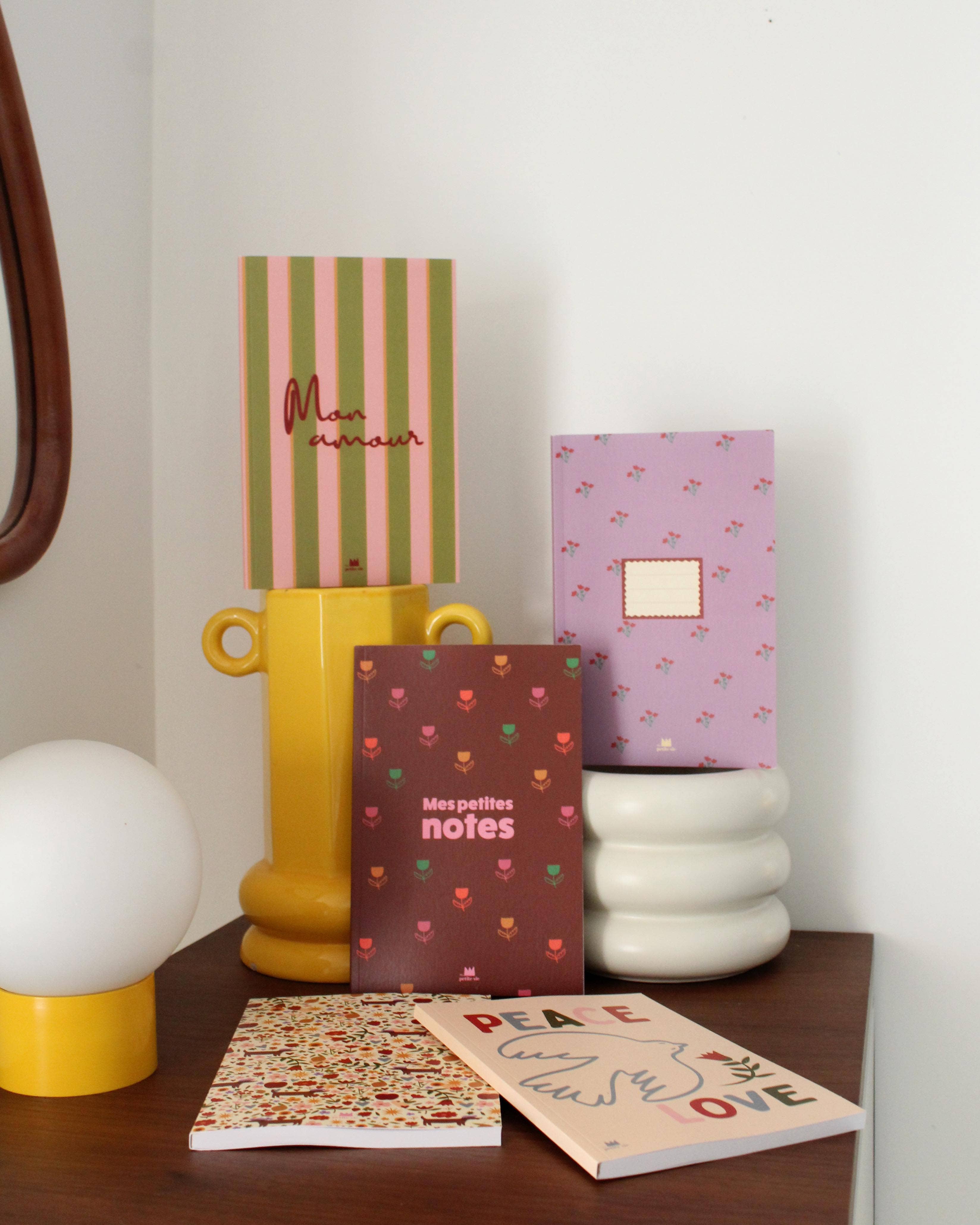 Ma Petite Vie - Wholesale Notebook - Notebook - Stripes My Love (A5 - 15 x 21 cm - 96 pages)2