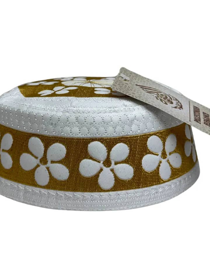 Cappello da preghiera tradizionale elegante da uomo - Qualità premium, Varianti multiple per la vendita all'ingrosso da parte di Palestinian Elegance