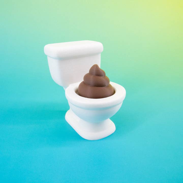 Super Fantastic - Wholesale Fidget Toy - Kids - Poop Toilet Clickie5