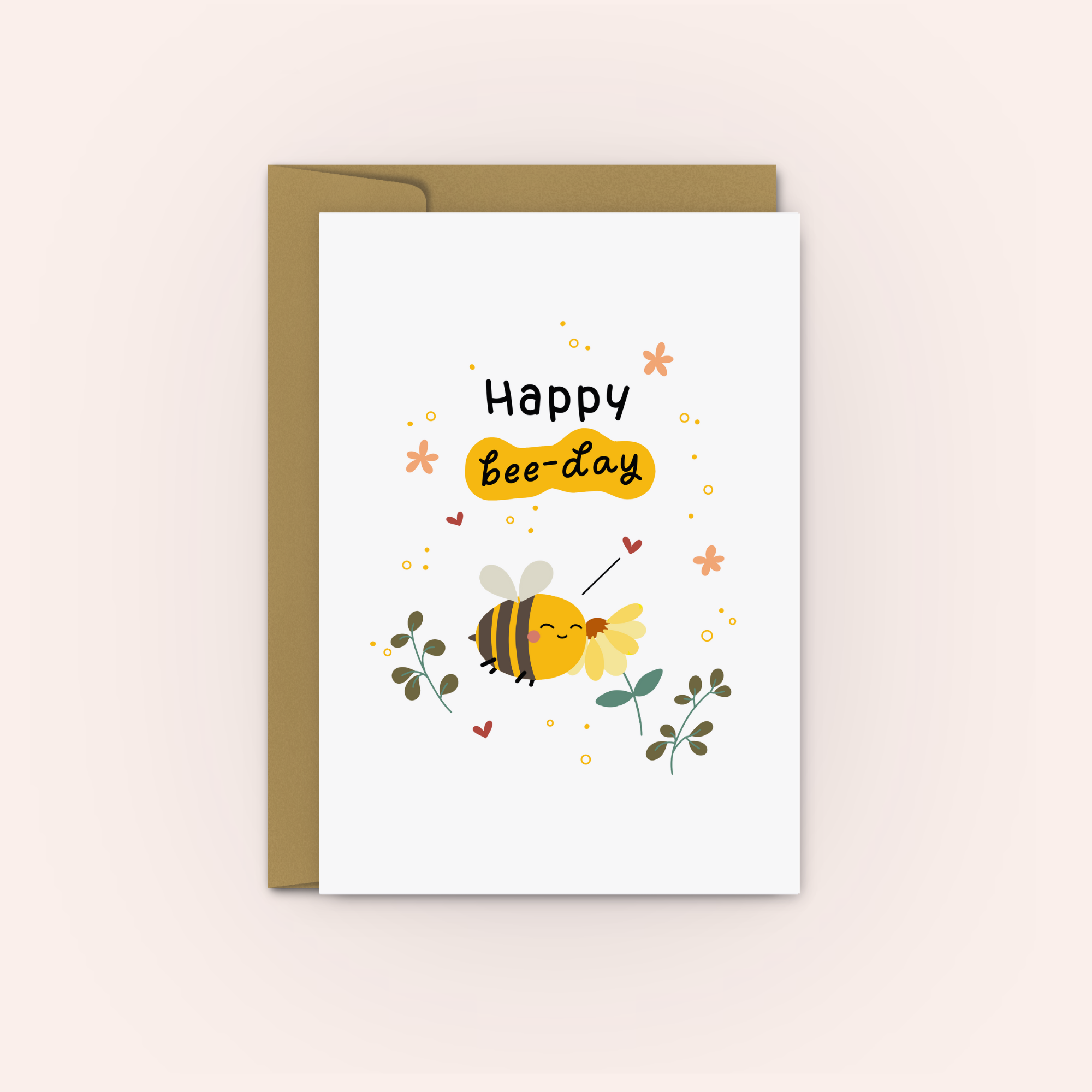 Swallow Wind Art - Wholesale Birthday card - Birthday Card - Happy Bee-Day0